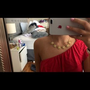 Yellow Flower Necklace